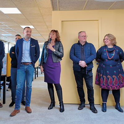 Inauguration de la plateforme de services à Maubeuge